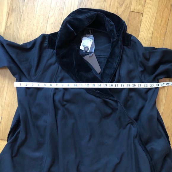 Nicholas K Marlo Sweatshirt Jacket (XL) in Black - Picture 6 of 11
